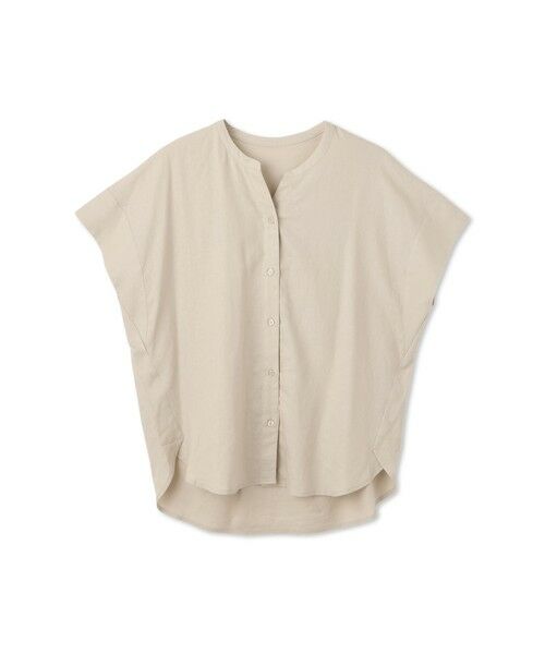 LAUTREAMONT / ロートレアモン シャツ・ブラウス | 【WEB限定】レーヨンリネンポプリンVネックブラウス | 詳細26