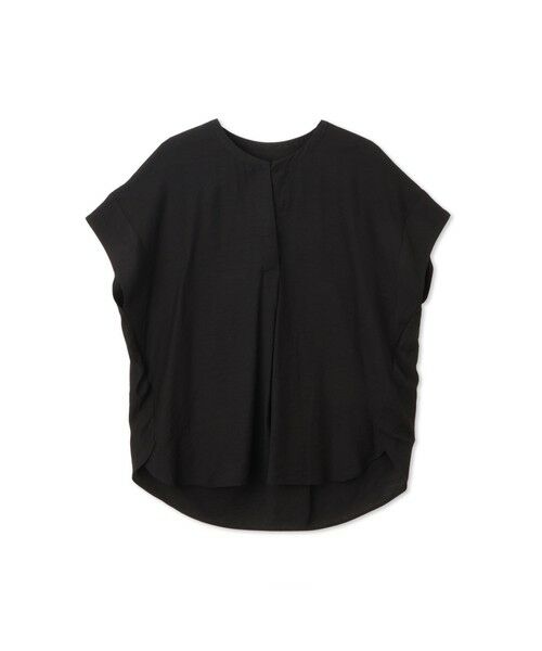 LAUTREAMONT / ロートレアモン シャツ・ブラウス | 【WEB限定】スラブクロスVネックブラウス ≪手洗い可能≫ | 詳細4