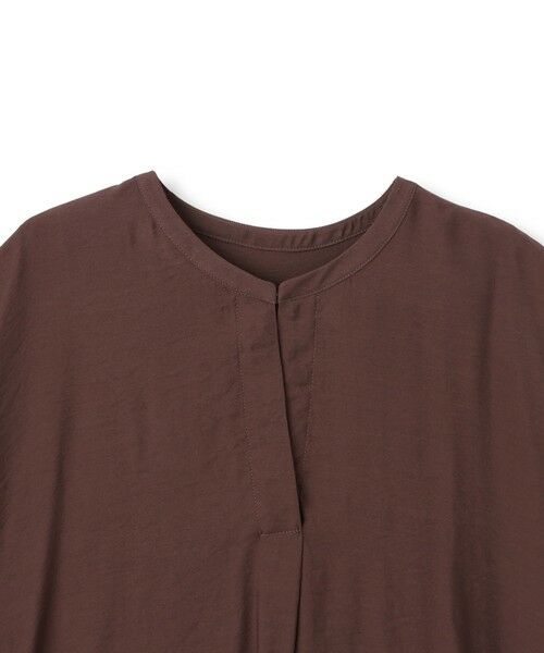 LAUTREAMONT / ロートレアモン シャツ・ブラウス | 【WEB限定】スラブクロスVネックブラウス ≪手洗い可能≫ | 詳細10