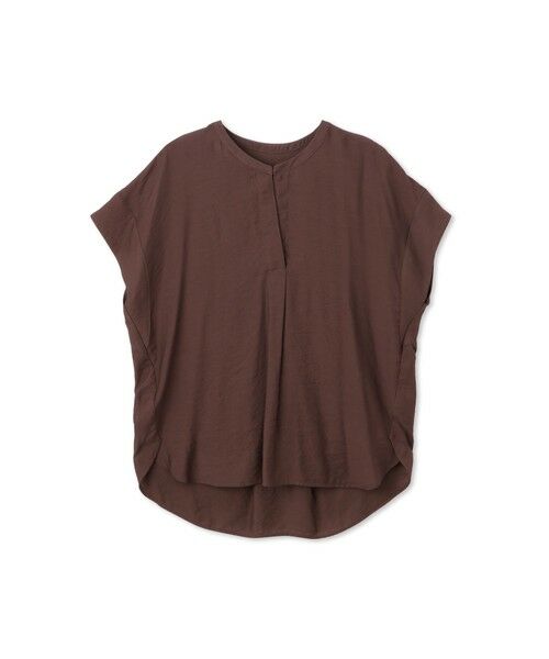 LAUTREAMONT / ロートレアモン シャツ・ブラウス | 【WEB限定】スラブクロスVネックブラウス ≪手洗い可能≫ | 詳細8