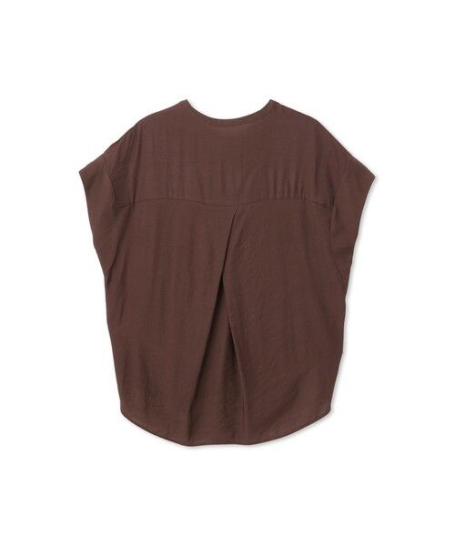 LAUTREAMONT / ロートレアモン シャツ・ブラウス | 【WEB限定】スラブクロスVネックブラウス ≪手洗い可能≫ | 詳細9