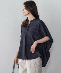 LAUTREAMONT / ロートレアモン シャツ・ブラウス | 【WEB限定】キュプラTRストライプブラウス