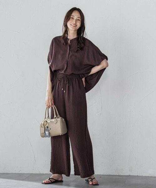 LAUTREAMONT / ロートレアモン シャツ・ブラウス | 【WEB限定】キュプラTRストライプブラウス | 詳細27