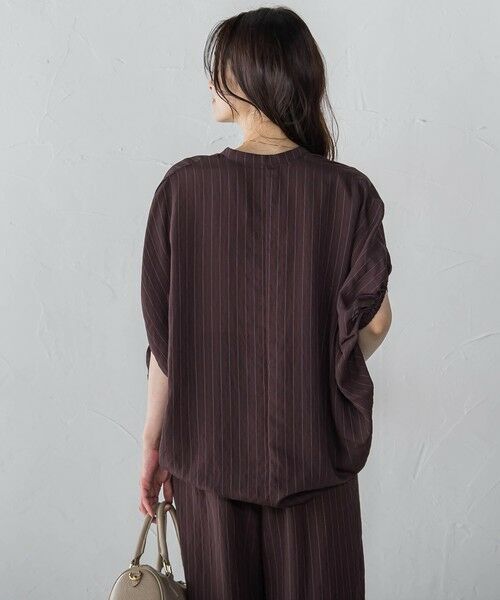 LAUTREAMONT / ロートレアモン シャツ・ブラウス | 【WEB限定】キュプラTRストライプブラウス | 詳細23