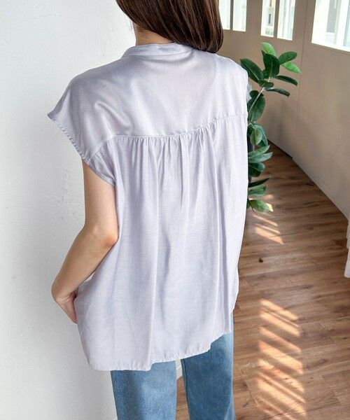 LAUTREAMONT / ロートレアモン シャツ・ブラウス | 【WEB限定】ノースリーブフロントフリルブラウス≪手洗い可能≫ | 詳細21