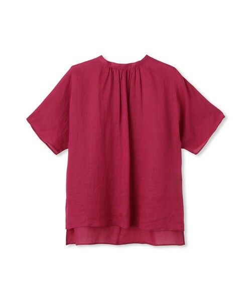 LAUTREAMONT / ロートレアモン シャツ・ブラウス | 【WEB限定】ラミーギャザーブラウス≪洗濯機で洗える≫ | 詳細14