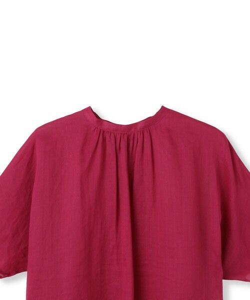 LAUTREAMONT / ロートレアモン シャツ・ブラウス | 【WEB限定】ラミーギャザーブラウス≪洗濯機で洗える≫ | 詳細16