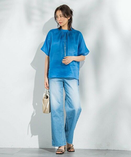 LAUTREAMONT / ロートレアモン シャツ・ブラウス | 【WEB限定】ラミーギャザーブラウス≪洗濯機で洗える≫ | 詳細22