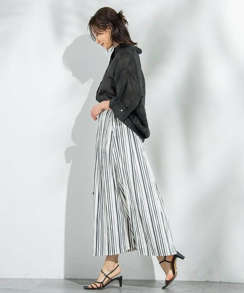 LAUTREAMONT / ロートレアモン シャツ・ブラウス | 【WEB限定】ラミーシャツブラウス≪洗濯機で洗える≫ | 詳細8