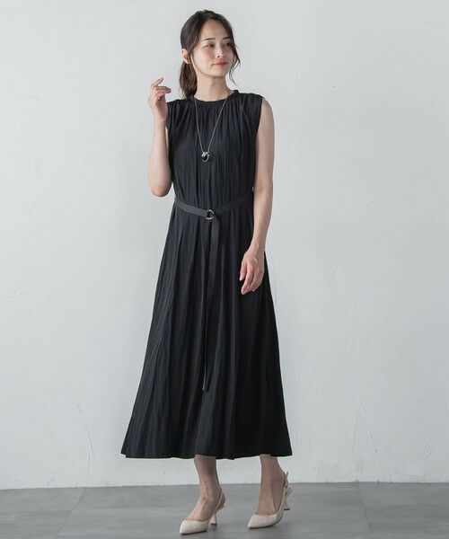 LAUTREAMONT / ロートレアモン ロング・マキシ丈ワンピース | ノースリーブワンピース≪手洗い可能≫ | 詳細1