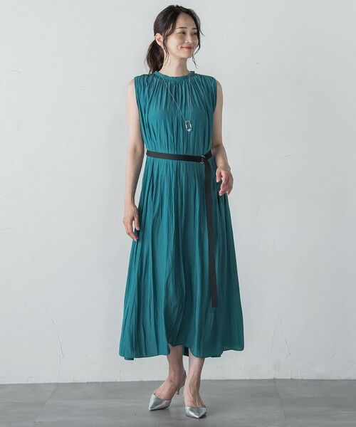 LAUTREAMONT / ロートレアモン ロング・マキシ丈ワンピース | ノースリーブワンピース≪手洗い可能≫ | 詳細12