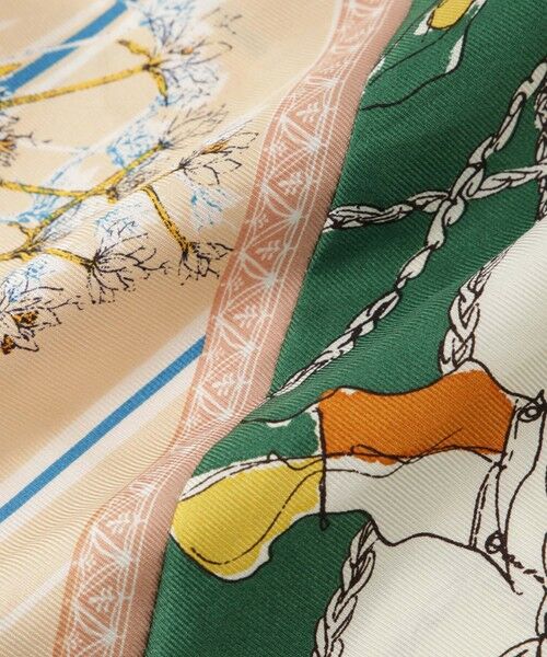 LAUTREAMONT / ロートレアモン マフラー・ショール・スヌード・ストール | 【manipuri】ダイヤ型スカーフ モンゴルフィエ/アンティークレシピ | 詳細2