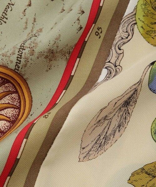 LAUTREAMONT / ロートレアモン マフラー・ショール・スヌード・ストール | 【manipuri】ダイヤ型スカーフ モンゴルフィエ/アンティークレシピ | 詳細10