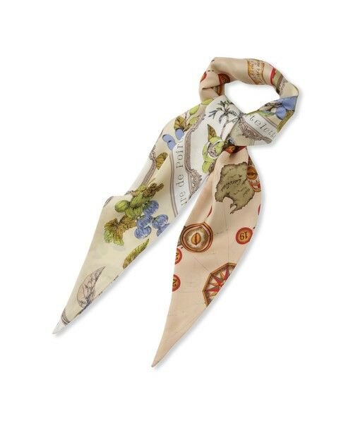 LAUTREAMONT / ロートレアモン マフラー・ショール・スヌード・ストール | 【manipuri】ダイヤ型スカーフ モンゴルフィエ/アンティークレシピ | 詳細11