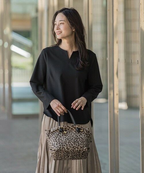 LAUTREAMONT / ロートレアモン その他小物 | 【VIOLAd'ORO】ノットハンドルナイロントートS BIANCA / V-2252 | 詳細4