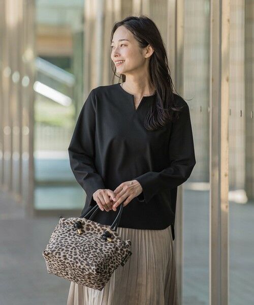 LAUTREAMONT / ロートレアモン その他小物 | 【VIOLAd'ORO】ノットハンドルナイロントートS BIANCA / V-2252 | 詳細5