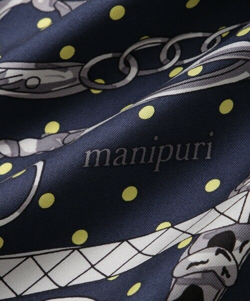 LAUTREAMONT / ロートレアモン マフラー・ショール・スヌード・ストール | 【WEB限定】【manipuri】＜シルクスカーフ88＞ ドットビット | 詳細11