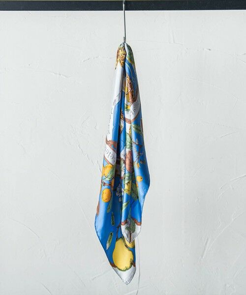 LAUTREAMONT / ロートレアモン マフラー・ショール・スヌード・ストール | 【WEB限定】【manipuri】＜シルクスカーフ88＞アンティークレシピ | 詳細2