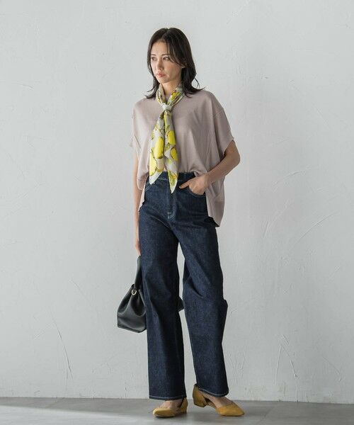 LAUTREAMONT / ロートレアモン マフラー・ショール・スヌード・ストール | 【WEB限定】【manipuri】＜シルクスカーフ88＞アンティークレシピ | 詳細16