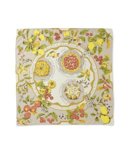 LAUTREAMONT / ロートレアモン マフラー・ショール・スヌード・ストール | 【WEB限定】【manipuri】＜シルクスカーフ88＞アンティークレシピ | 詳細20