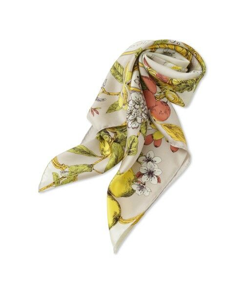 LAUTREAMONT / ロートレアモン マフラー・ショール・スヌード・ストール | 【WEB限定】【manipuri】＜シルクスカーフ88＞アンティークレシピ | 詳細21