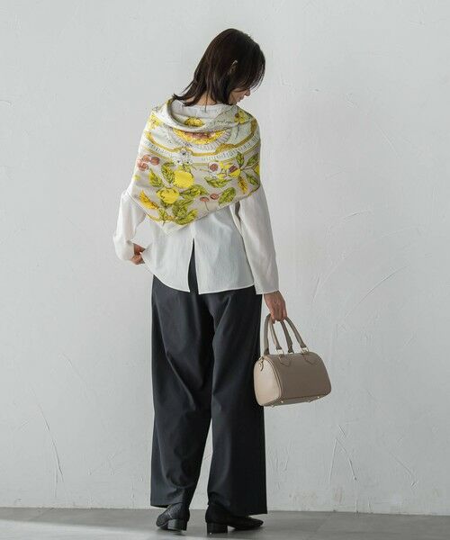 LAUTREAMONT / ロートレアモン マフラー・ショール・スヌード・ストール | 【WEB限定】【manipuri】＜シルクスカーフ88＞アンティークレシピ | 詳細13