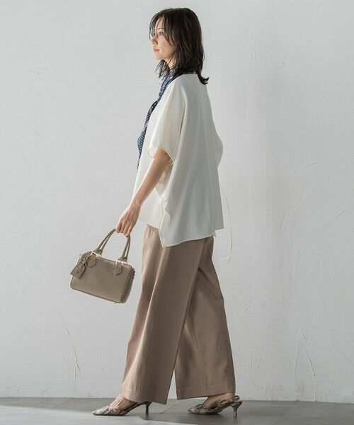 LAUTREAMONT / ロートレアモン カットソー | つぶつぶジョーゼットカットソー≪洗濯機で洗える≫ | 詳細2