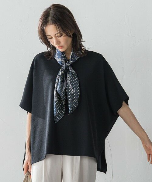 新品タグ付き★regleam バックフレアショートブルゾン つぶつぶジョーゼットカットソー≪洗濯機で洗える