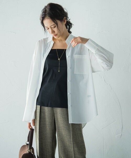 LAUTREAMONT / ロートレアモン キャミソール・チューブトップ | 【汗染み防止】ストラップホルダー付きタンクトップ | 詳細1