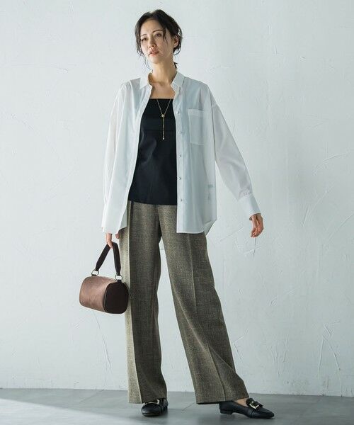 LAUTREAMONT / ロートレアモン キャミソール・チューブトップ | 【汗染み防止】ストラップホルダー付きタンクトップ | 詳細2