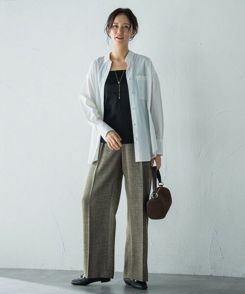 LAUTREAMONT / ロートレアモン キャミソール・チューブトップ | 【汗染み防止】ストラップホルダー付きタンクトップ | 詳細3