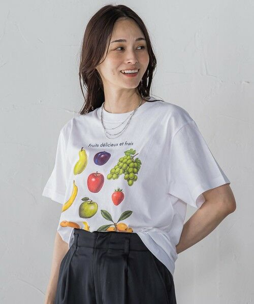 LAUTREAMONT / ロートレアモン カットソー | 【WEB限定】【RegencyWorks】フルーツTシャツ | 詳細10