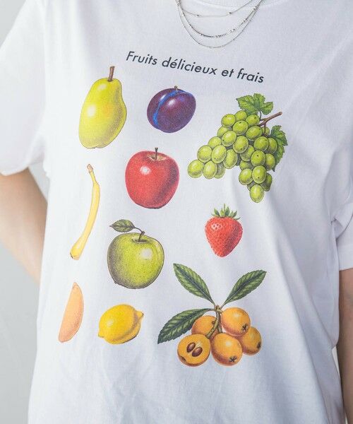 LAUTREAMONT / ロートレアモン カットソー | 【WEB限定】【RegencyWorks】フルーツTシャツ | 詳細14