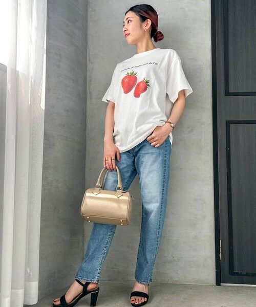 LAUTREAMONT / ロートレアモン カットソー | 【WEB限定】【RegencyWorks】フルーツTシャツ strawberry | 詳細1