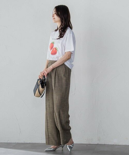 LAUTREAMONT / ロートレアモン カットソー | 【WEB限定】【RegencyWorks】フルーツTシャツ strawberry | 詳細6