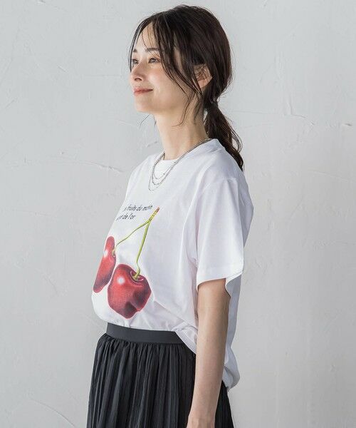 LAUTREAMONT / ロートレアモン カットソー | 【WEB限定】【RegencyWorks】フルーツTシャツ cherry | 詳細12