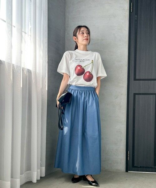 LAUTREAMONT / ロートレアモン カットソー | 【WEB限定】【RegencyWorks】フルーツTシャツ cherry | 詳細4