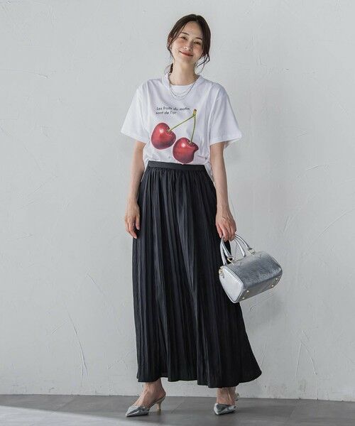 LAUTREAMONT / ロートレアモン カットソー | 【WEB限定】【RegencyWorks】フルーツTシャツ cherry | 詳細5