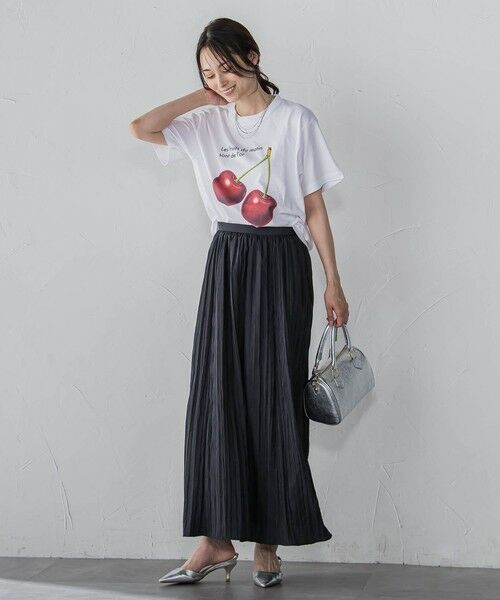 LAUTREAMONT / ロートレアモン カットソー | 【WEB限定】【RegencyWorks】フルーツTシャツ cherry | 詳細6