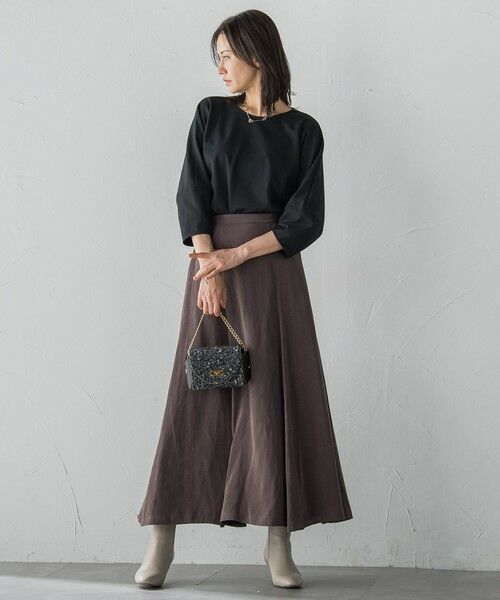 LAUTREAMONT / ロートレアモン カットソー | 【WEB限定】フォルムスリーブバックジップトップス≪洗濯機で洗える≫ | 詳細3