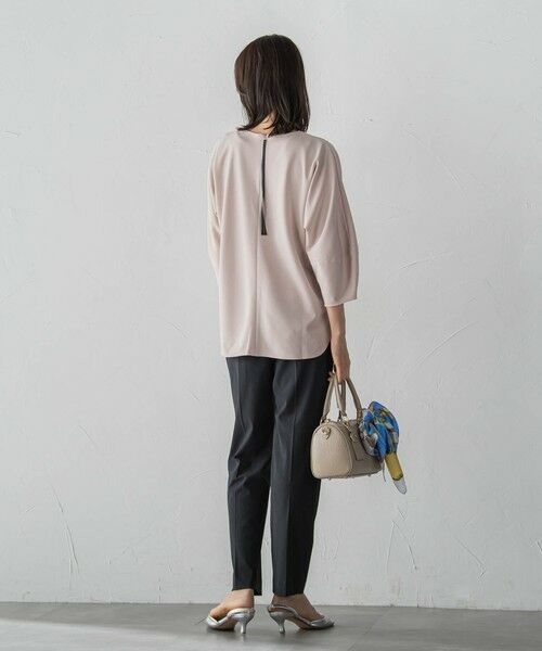 LAUTREAMONT / ロートレアモン カットソー | 【WEB限定】フォルムスリーブバックジップトップス≪洗濯機で洗える≫ | 詳細8