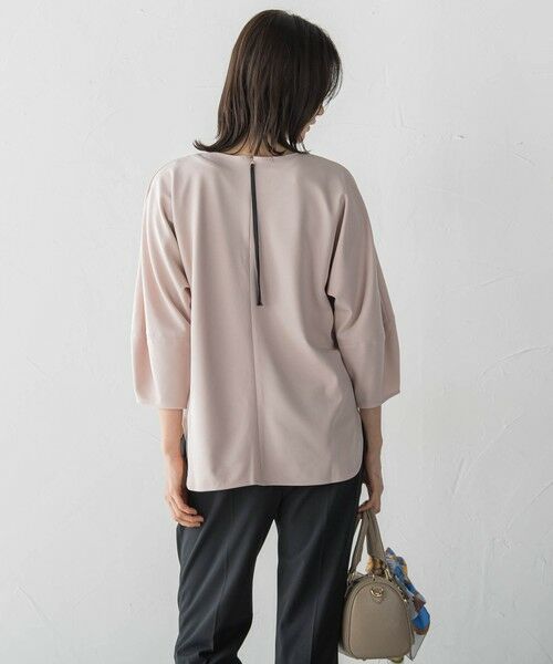 LAUTREAMONT / ロートレアモン カットソー | 【WEB限定】フォルムスリーブバックジップトップス≪洗濯機で洗える≫ | 詳細11