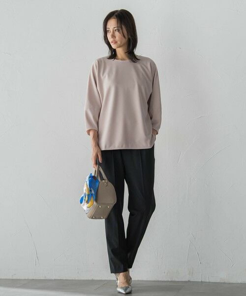 LAUTREAMONT / ロートレアモン カットソー | 【WEB限定】フォルムスリーブバックジップトップス≪洗濯機で洗える≫ | 詳細5