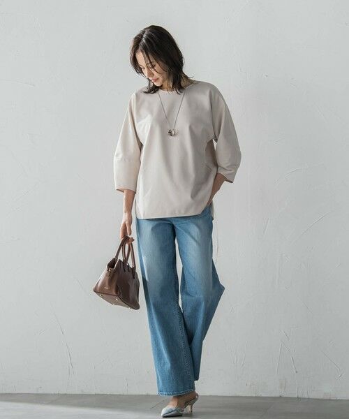 LAUTREAMONT / ロートレアモン カットソー | 【WEB限定】フォルムスリーブバックジップトップス≪洗濯機で洗える≫ | 詳細26