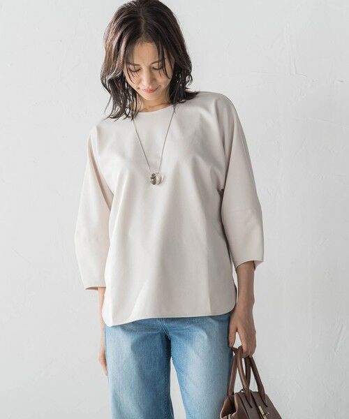 LAUTREAMONT / ロートレアモン カットソー | 【WEB限定】フォルムスリーブバックジップトップス≪洗濯機で洗える≫ | 詳細28