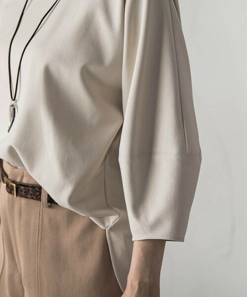 LAUTREAMONT / ロートレアモン カットソー | 【WEB限定】フォルムスリーブバックジップトップス≪洗濯機で洗える≫ | 詳細20