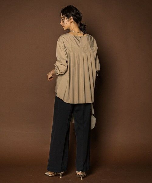 LAUTREAMONT / ロートレアモン その他パンツ | タックレスワイドチノパンツ≪洗濯機で洗える≫ | 詳細7