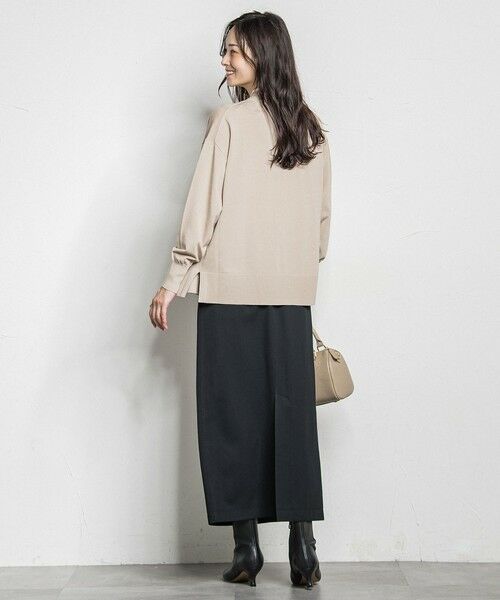 LAUTREAMONT / ロートレアモン ミニ・ひざ丈スカート | ナローシルエットチノスカート≪洗濯機で洗える≫ | 詳細8