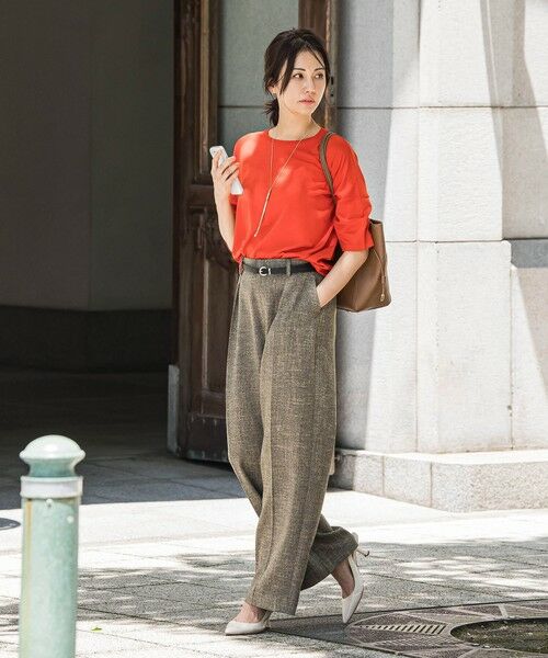 LAUTREAMONT / ロートレアモン ニット・セーター | バックボタン5分袖ニット≪手洗い可能≫ | 詳細5