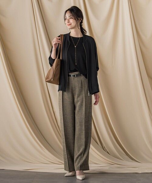 LAUTREAMONT / ロートレアモン ニット・セーター | バックボタン5分袖ニット≪手洗い可能≫ | 詳細11